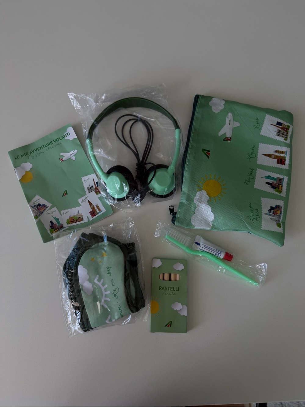 Travel Zip Pouch ALITALIA - NECESER VIAJE
